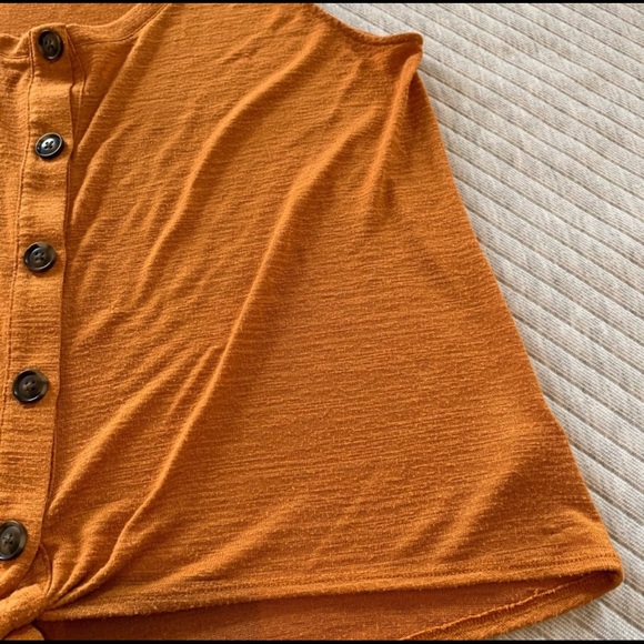 Target Ava Viv 1X Tie Front Top-super cute! - Picture 3 of 7